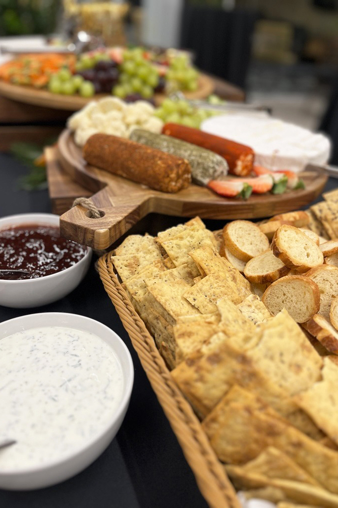 Bread, Crackers, Salami
